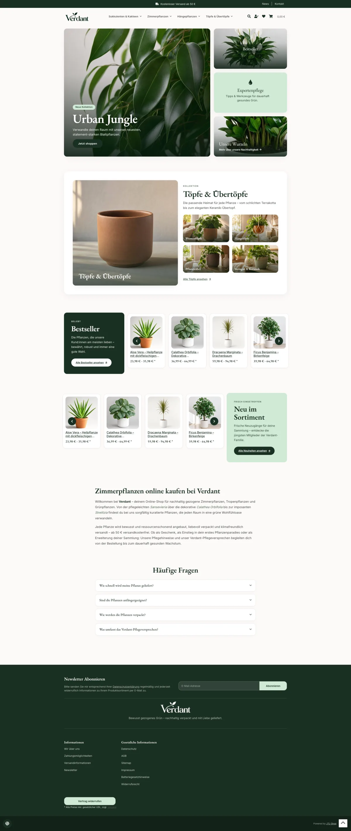 Verdant – Startseite